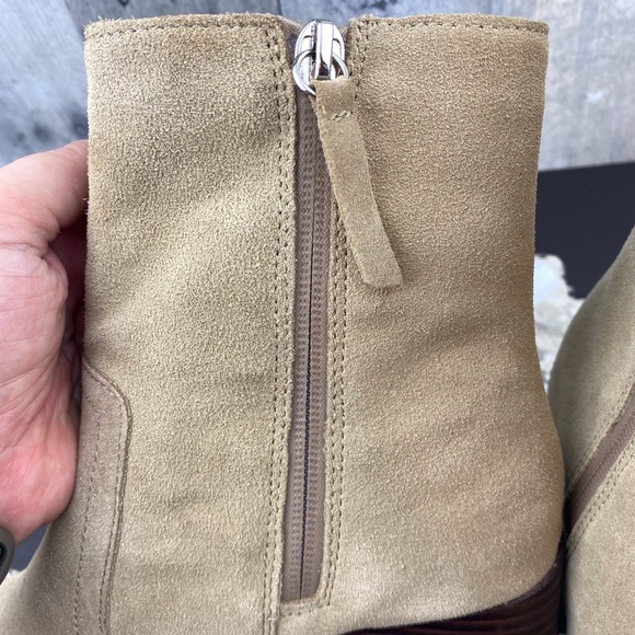 Blondo Salome Taupe Suede by Blondo Waterproof in Taupe Brown Size 7.5. - Picture 6 of 15